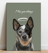 Remember them with a Pop Art pet keepsake