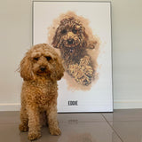 Watercolour Pet Illustration