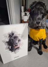 Watercolour Pet Illustration