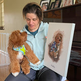 Watercolour Pet Illustration