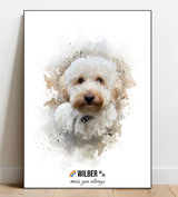 Watercolour Pet Keepsake