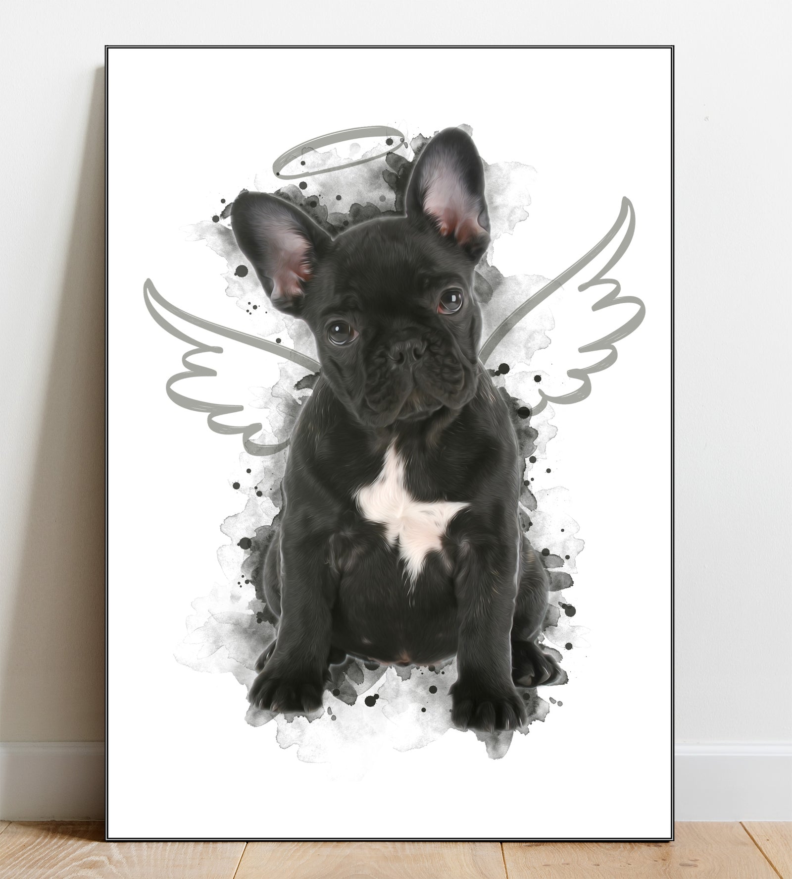 Custom DOG top Portrait,Custom pet memorial painting,Pet portrait,Dog artist,Christmas gift,Home décor,Dog drawing